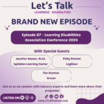 Let's Talk Learning Disabilities